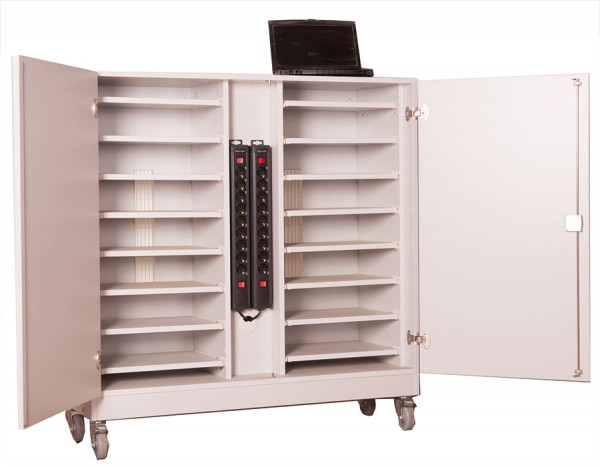 Notebookwagen -XXL16 Fächer ( B= 39 cm )