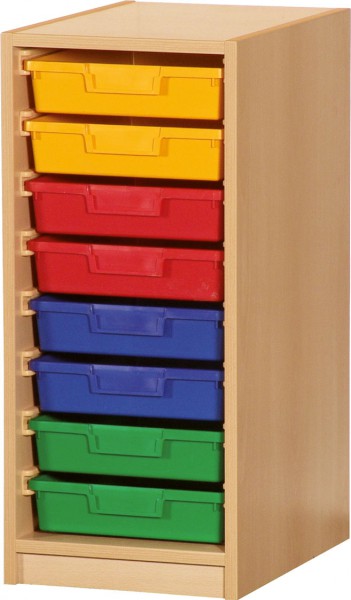 Materialcontainer mit 8 Boxen