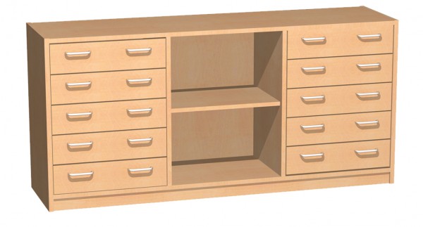 Raumteilerschrank