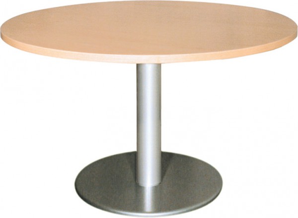 Rundtisch mit Säulenfuss d= 80 cm