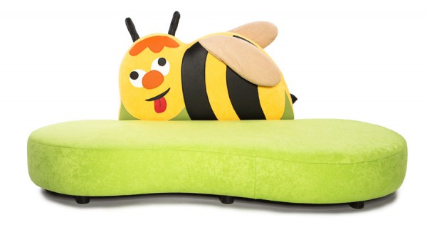 Kindersofa Biene