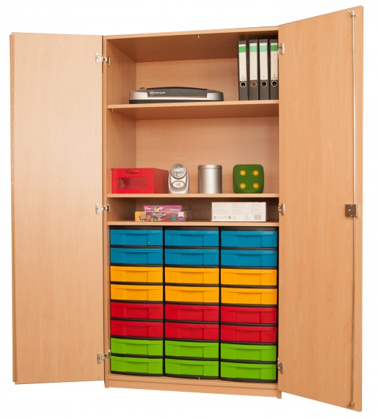 Materialschrank BxHxT 95 x 190 x 50 cm