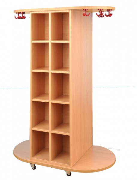 Stiefelwagen, oval BxHxT 110 x 160 x 65 cm