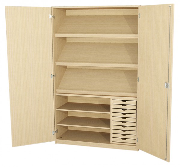 Werkraumschrank, BxHxT 120 x 190 x 50 cm