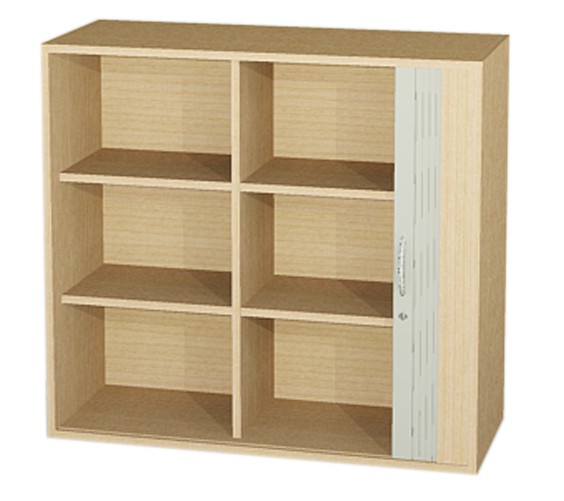 Jalousie-Aufsatzschrank, BxHxT 100 x 92 x 40 cm
