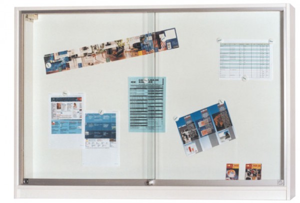 Wandvitrine mit Korpus 190 cm Breit