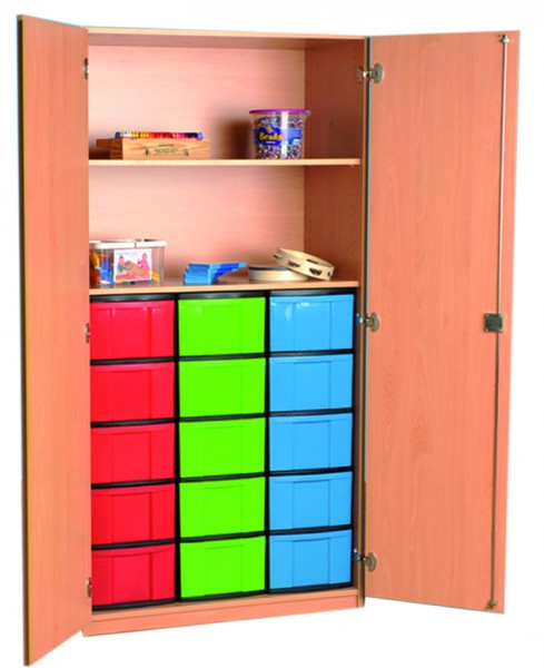 Materialschrank BxHxT 95 x 190 x 50 cm