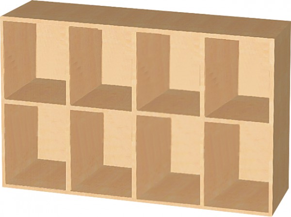 Windelregal BxHxT 100 x 45 x 32 cm