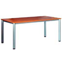 Rechtecktisch aus Rundrohr BxHxT 140 x 72 x 70 cm