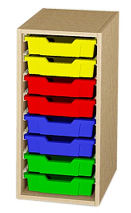 Aufsatz-Materialcontainer, BxHxT 36,1 x 75 x 50 cn