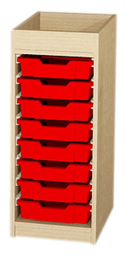 Materialcontainer mit Aufkantung
