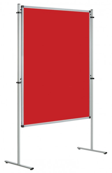 Stellwand mit Stoff 120 x 170 cm mit Stativ