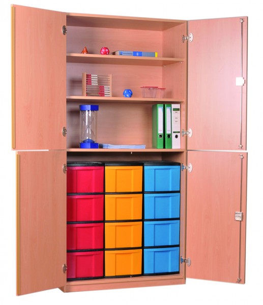 Materialschrank BxHxT 95 x 190 x 50 cm