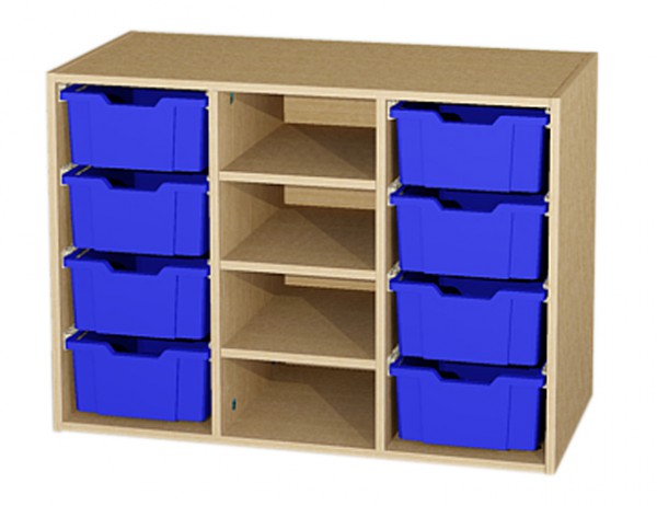 Aufsatz-Materialcontainer, BxHxT 104,3 x 75 x 50 cn