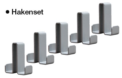 Kleiderdoppelhaken ( 5 Stk = 1 Set )