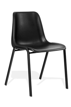 Besucherstuhl MAXI (schwarz)
