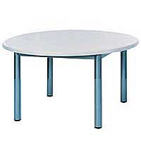 Rundtisch aus Rundrohr Ø 100 x 72H cm