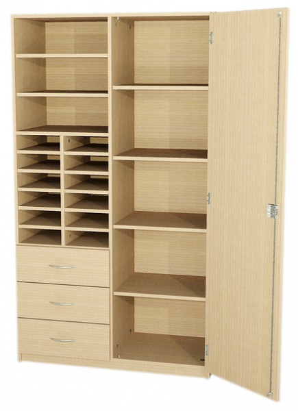 Kompaktschrank BxHxT 108 x 190 x 50 cm
