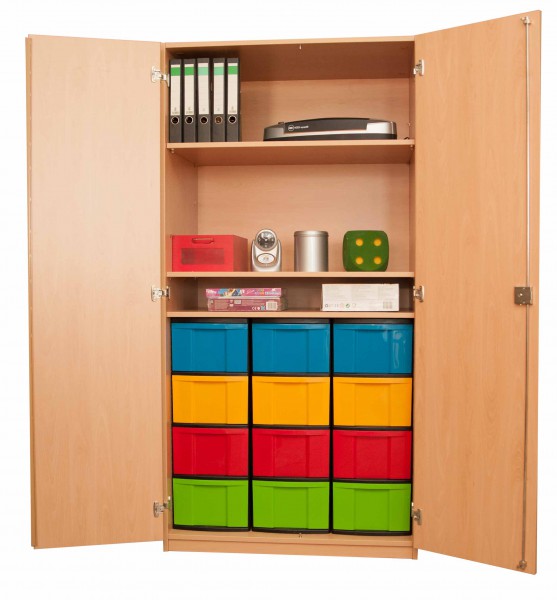 Materialschrank BxHxT 95 x 190 x 50 cm