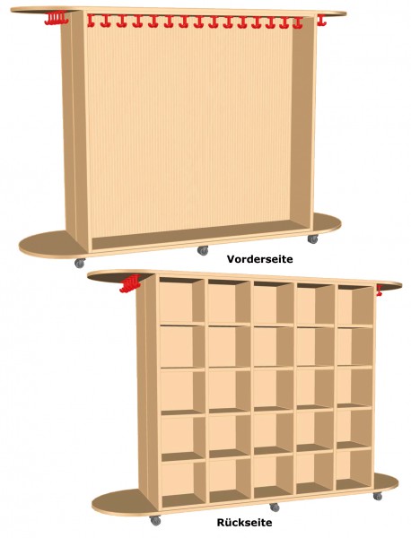 Garderobenwagen Maxi