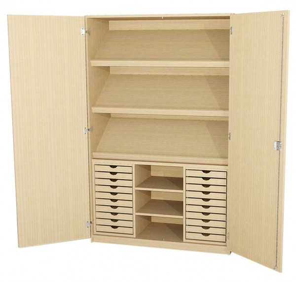 Werkraumschrank, BxHxT 120 x 190 x 50 cm