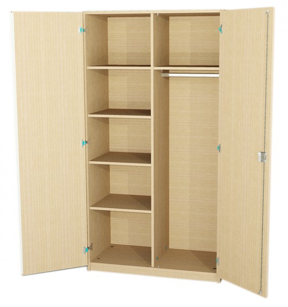 Akten / Garderobenschrank BxHxT 100 x 190 x 50 cm