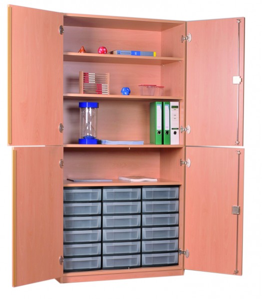 Materialschrank BxHxT 95 x 190 x 50 cm