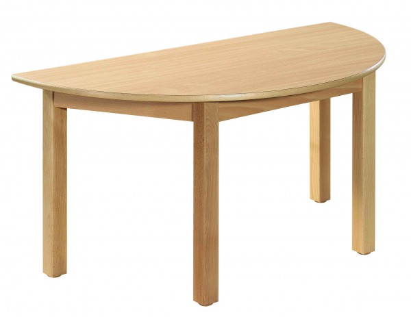 Halbrundtisch 140 x 80 cm