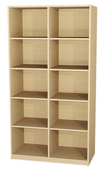 Regal mit Mittelwand BxHxT 120 x 190 x 40 cm